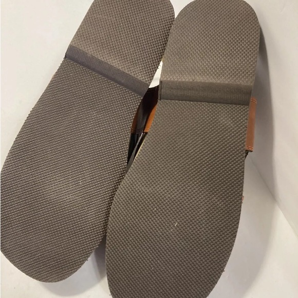 Kinsman men’s sz 8 brown fully cushioned fisherman sandals with ankle strap - Picture 6 of 6